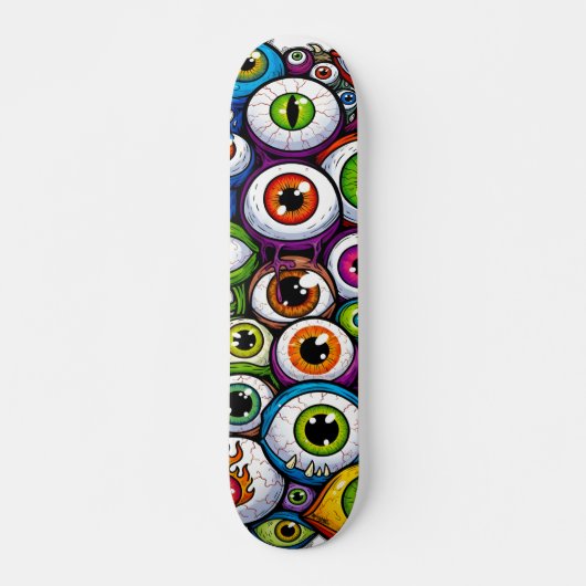 Open je ogen persoonlijk skateboard (Voorkant)