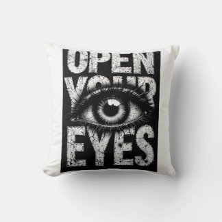 Open Je Ogen Streetwear Grunge Oog Kussen
