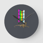 Open je ogen Wandklok (Voorkant)