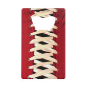 Open Kaart Rood Creditkaart Flessenopener (Achterkant)