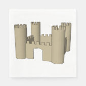 Open kasteel servet (Voorkant)