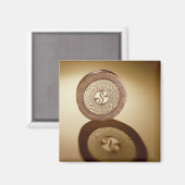 Open kistdeksel, uit Cornalaragh Magneet (Voorkant / Achterkant)