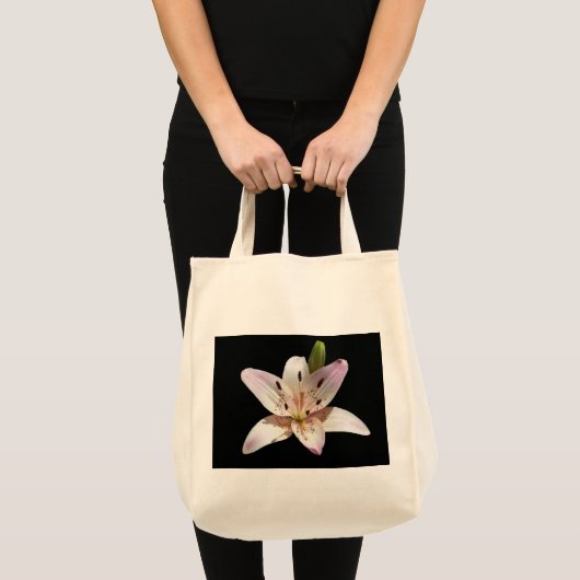 Open Lelie Boodschappentas Tote Bag (Voorkant (product))
