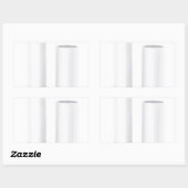 Open lippenbalsem stick rechthoekige sticker (Vel)