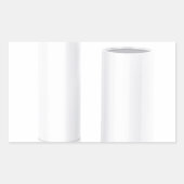 Open lippenbalsem stick rechthoekige sticker (Voorkant)