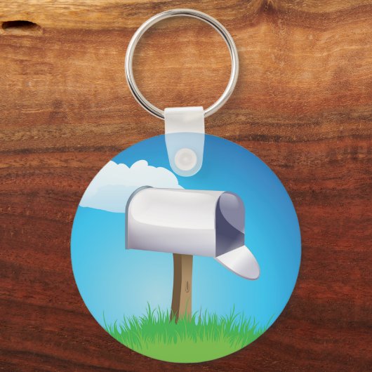 Open Mailbox Sleutelhanger (Voorkant)