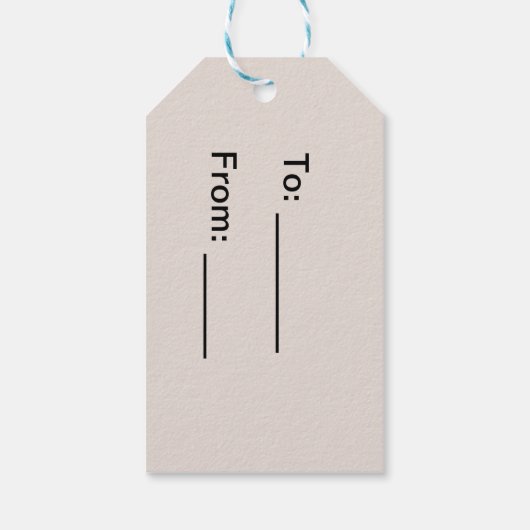 Open me! Kerstcadeau label Cadeaulabel (Achterkant)