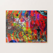 Open microfoon Non-Stop Muziek Legpuzzel (Horizontaal)