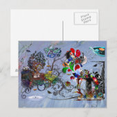 Open microfoonmuziek VIP Digital Collage Briefkaart (Voorkant / Achterkant)