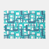 Open middeleeuwse moderne rechthoeken deurmat (Voorkant)