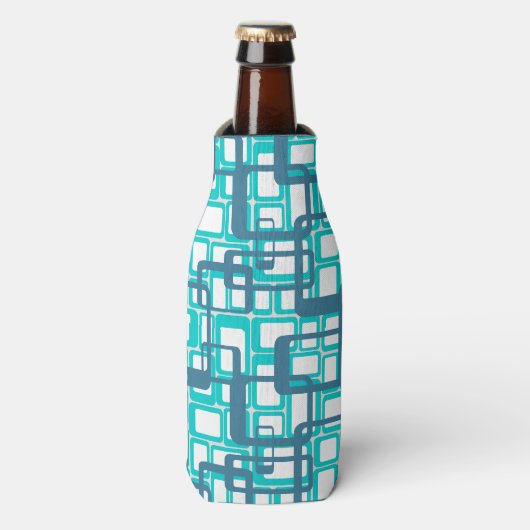 Open middeleeuwse moderne rechthoeken flesjeskoeler (Fles Voorkant)