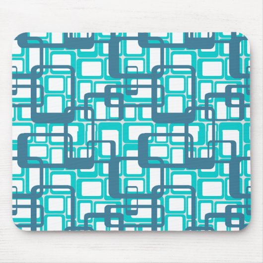 Open middeleeuwse moderne rechthoeken muismat (Voorkant)