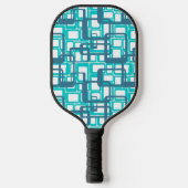 Open middeleeuwse moderne rechthoeken pickleball paddle (Voorkant)