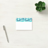 Open middeleeuwse moderne rechthoeken post-it® notes (Kantoor)