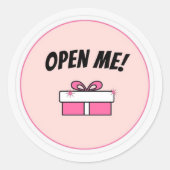 Open Mij Sticker (Voorkant)