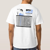 Open Mikeless shirt met achterste datums (Achterkant)