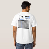 Open Mikeless shirt met achterste datums (Achterkant volledig)