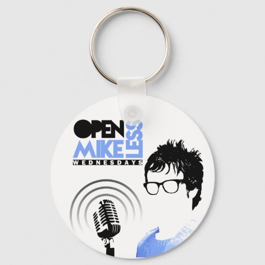 Open Mikeless Sleutelhanger (Voorkant)