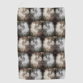 Open Milkweed Pods | Zaden met zijde | Filters Golfhanddoek (Voorkant)