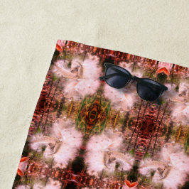 Open Milkweed Pods | Zaden met zijde | Sangria Strandlaken