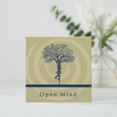 Open Mind Art Card Feestdagenkaart (Staand voorkant)
