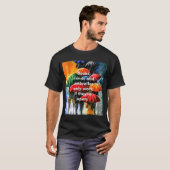 Open mind, open boeken t-shirt (Voorkant volledig)