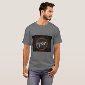 Open Mind Open Heart T-shirt (Voorkant volledig)