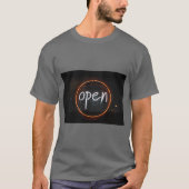 Open Mind Open Heart T-shirt (Voorkant)