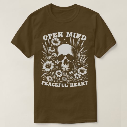 Open Mind Vreedzaam Hart 2 T-shirt (Design voorkant)