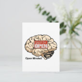 Open Minded Briefkaart (Staand voorkant)