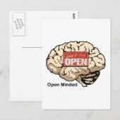 Open Minded Briefkaart (Voorkant / Achterkant)