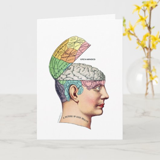 Open-minded Verjaardag Kaart (Gele Bloem)