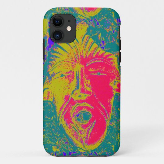 open mondmaskerhoesje Case-Mate iPhone case (Achterkant)