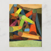 Open Mountain Abstract Paul Klee Briefkaart (Voorkant)