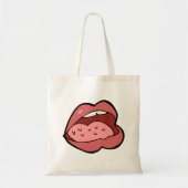 Open Mouth Canvas tas (Voorkant)