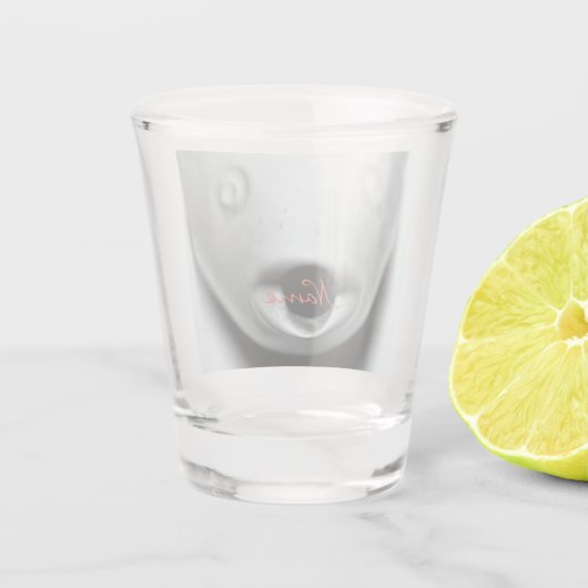 Open Mouth Fish Face Thunder_Cove Shot Glas (Achterkant)