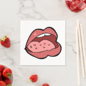 Open Mouth Paper Napkins Servet (Insitu)