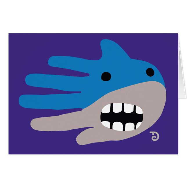 Open Mouth Shark (Voorkant Horizontaal)