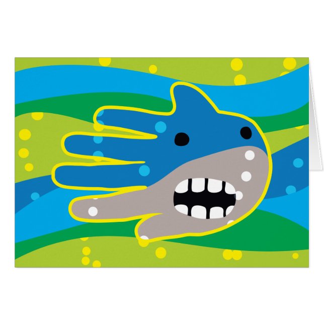 Open Mouth Shark (Voorkant Horizontaal)