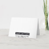 Open Mouth Shark Kaart (Achterkant)