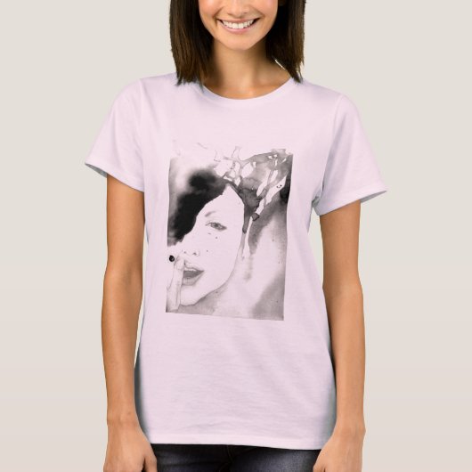 Open Mouth T-shirt voor vrouwen (Voorkant)