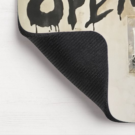 Open niet binnenin (loopdeuren) muismat (Hoek)