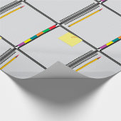 Open Notitieboek en potlood Cadeaupapier