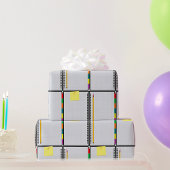 Open Notitieboek en potlood Cadeaupapier