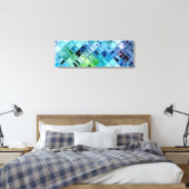 Open oceaan op Canvas ~ aanpasbare wandkunst (Insitu (Slaapkamer))