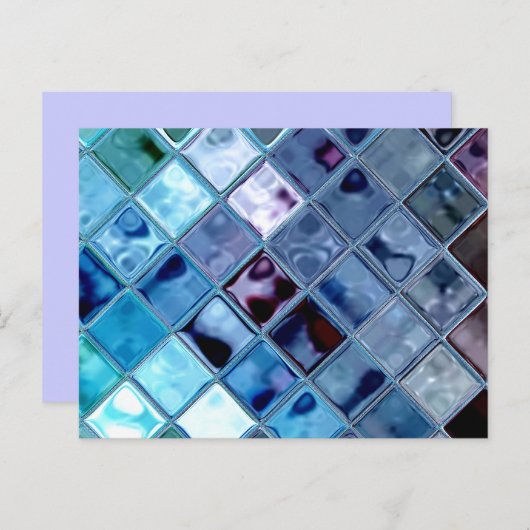 Open Ocean Briefkaart ~ aanpasbaar uniek ontwerp (Voorkant / Achterkant)