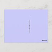 Open Ocean Briefkaart ~ aanpasbaar uniek ontwerp (Achterkant)