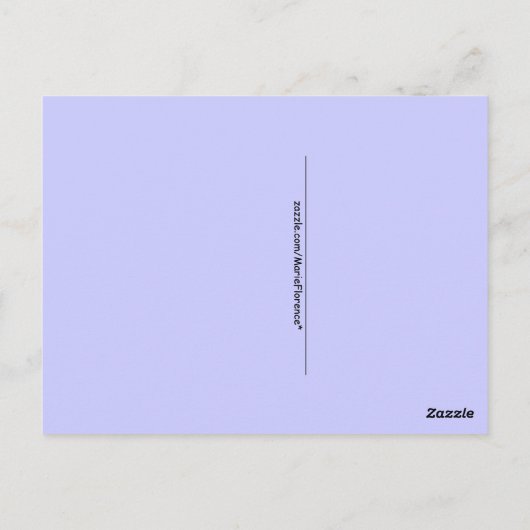 Open Ocean Briefkaart ~ aanpasbaar uniek ontwerp (Achterkant)