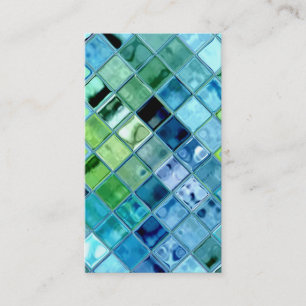 Open Ocean klantgerichte sjabloon visitekaartjes