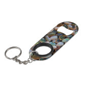 Open opal / Roestvrij stalen flesopening Mini Flessenopener (Voorkant Gekanteld)